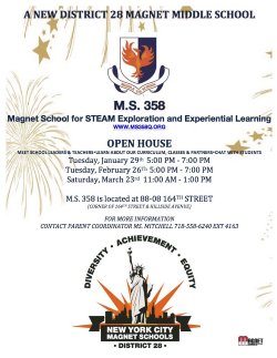 Open House Middle School 358